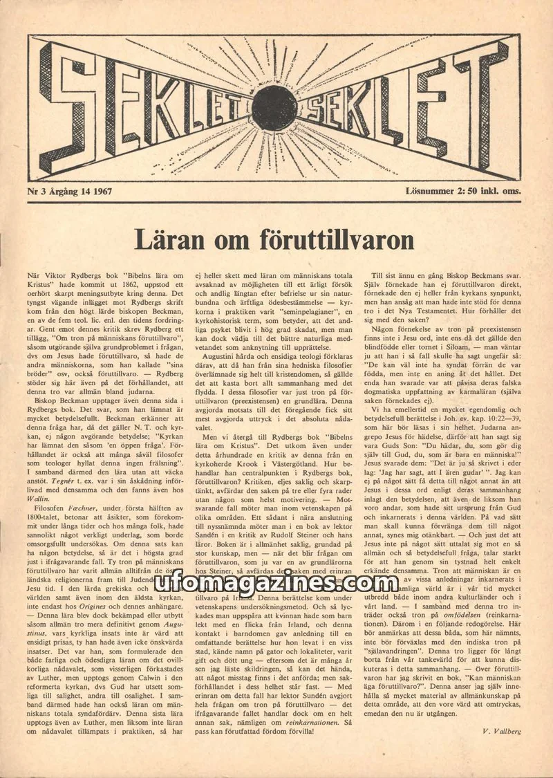 Cover of SEKLET issue Nr 3: SEKLET