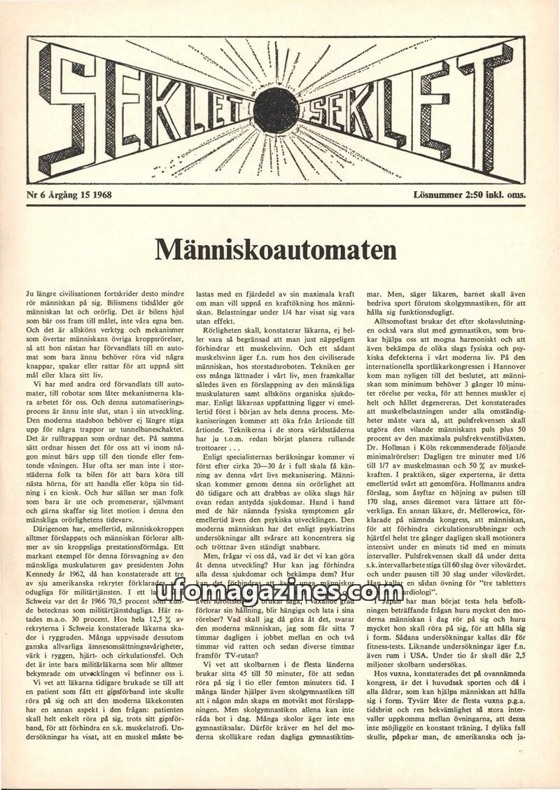 Cover of Seklet issue 6: SEKLET