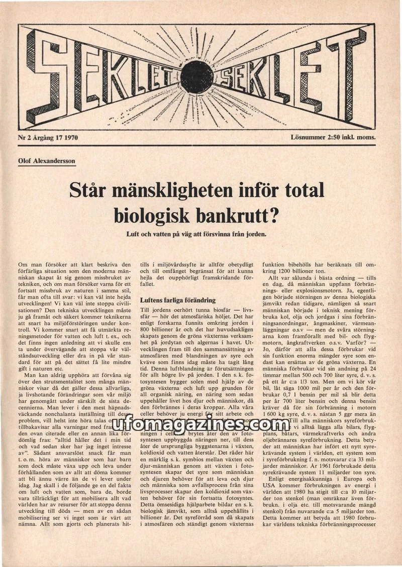 Cover of Seklet issue Nr 2: SEKLET