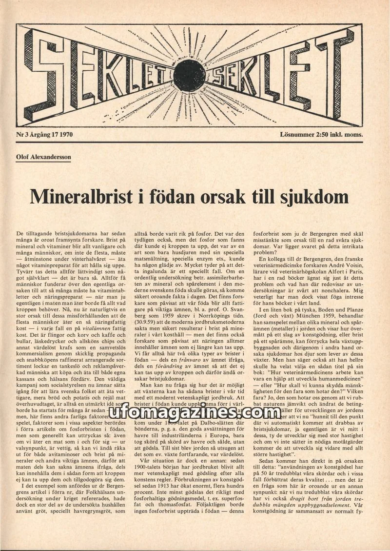Cover of Seklet issue 3: SEKLET