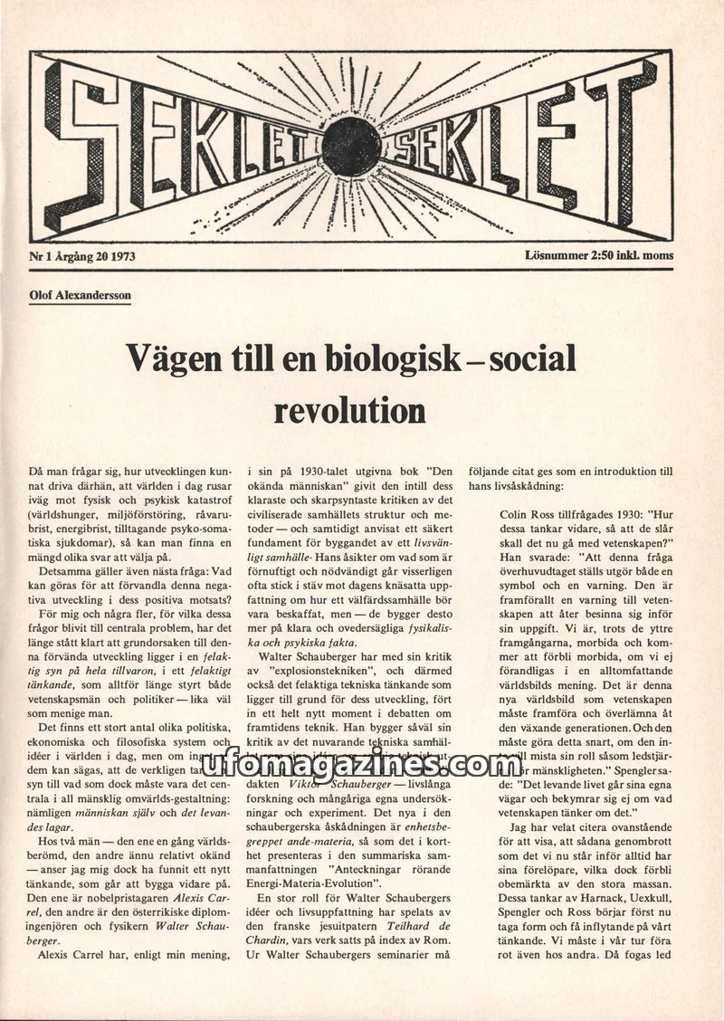 Cover of SEKLET issue 1: SEKLET