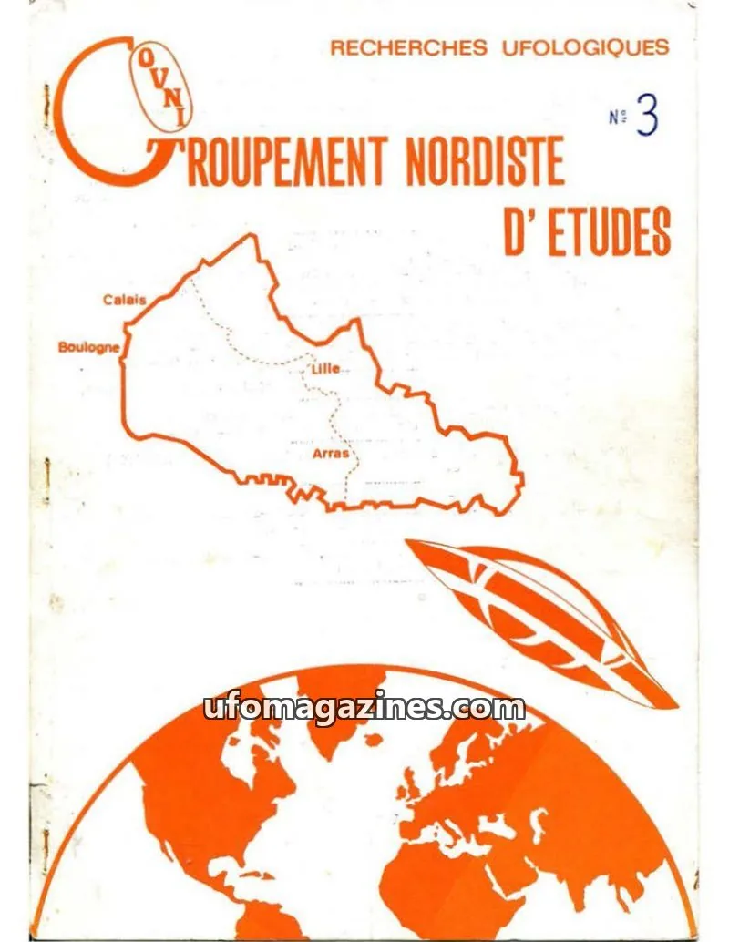 Cover of GROUPEMENT NORDISTE D'ETUDES issue 3: GROUPEMENT NORDISTE D'ETUDES