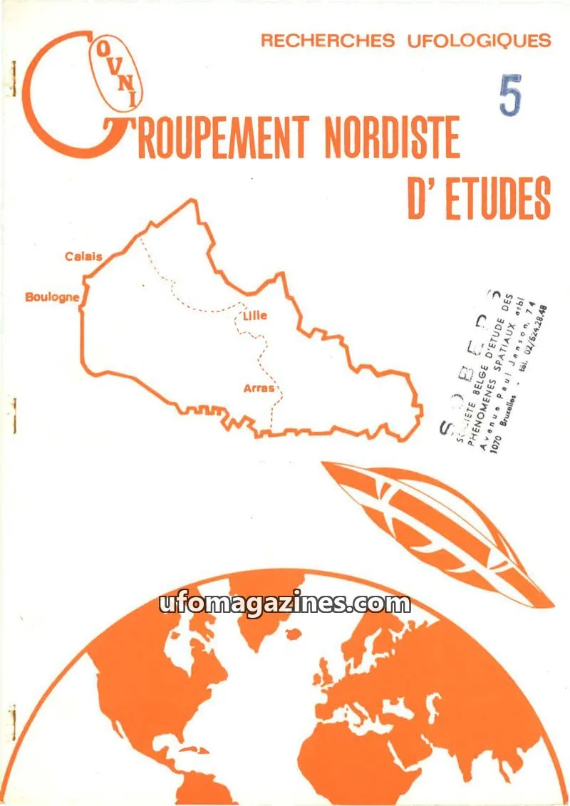 Cover of GNEOVNI issue 5: GROUPEMENT NORDISTE D'ETUDES