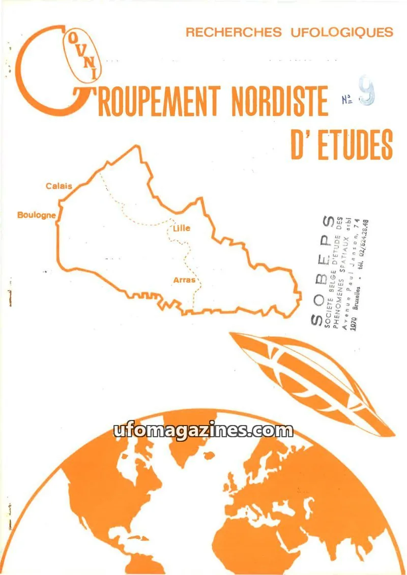 Cover of GNEOVNI issue 9: GROUPEMENT NORDISTE D'ETUDES
