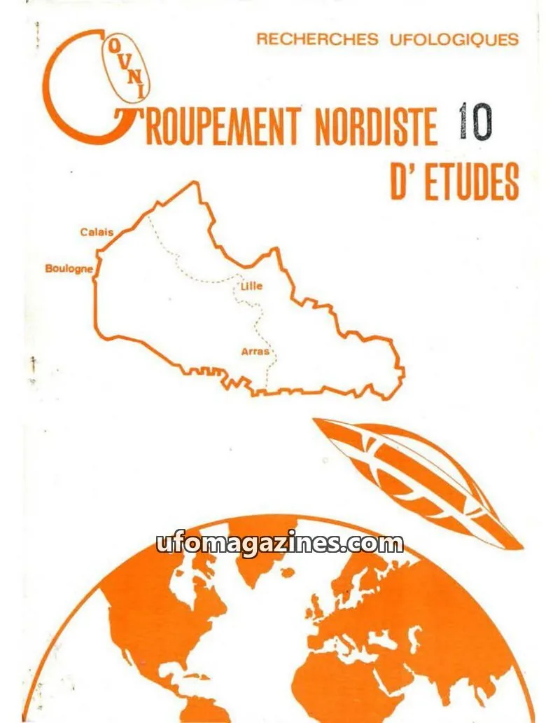 Cover of GNEOVNI issue 10: GROUPEMENT NORDISTE D'ETUDES