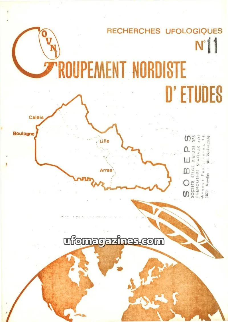 Cover of GNEOVNI issue 11: GROUPEMENT NORDISTE D'ETUDES