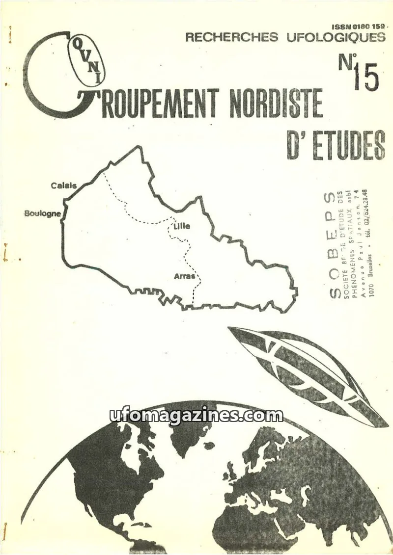 Cover of GNEOVNI issue 15: GROUPEMENT NORDISTE D'ETUDES