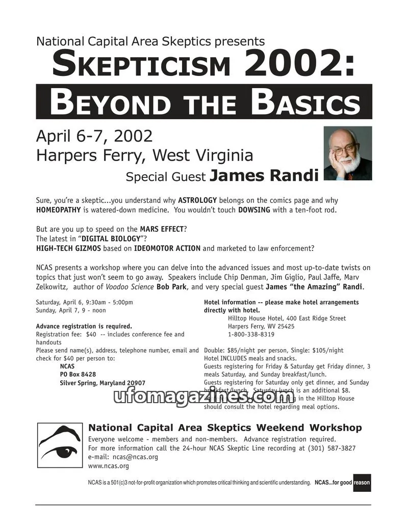 Cover of Shadow of a Doubt (NCAS) issue March 2002: Shadow of a Doubt