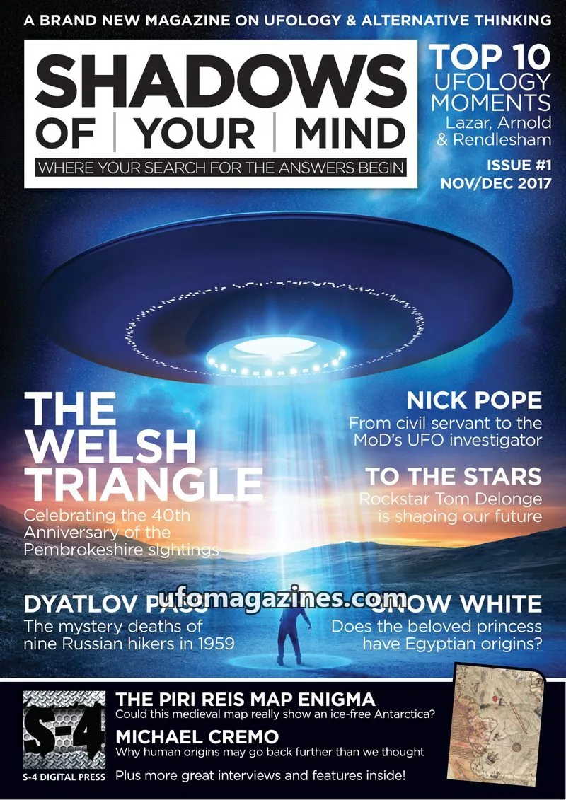 Cover of S-4 DIGITAL PRESS issue #1: SHADOWS OF YOUR MIND
