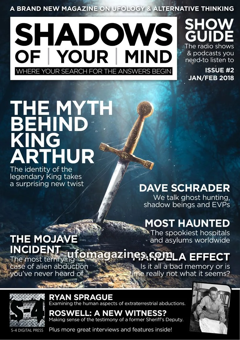 Cover of S-4 DIGITAL PRESS issue #2: SHADOWS OF YOUR MIND
