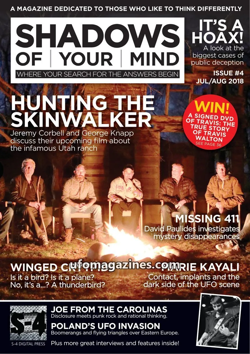 Cover of S-4 DIGITAL PRESS issue 4: SHADOWS OF YOUR MIND