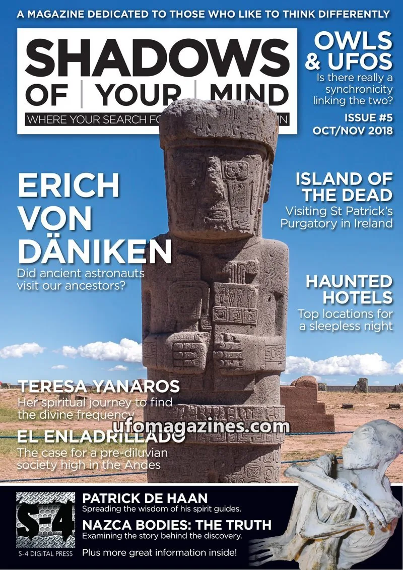 Cover of S-4 DIGITAL PRESS issue 5: Shadows Of Your Mind