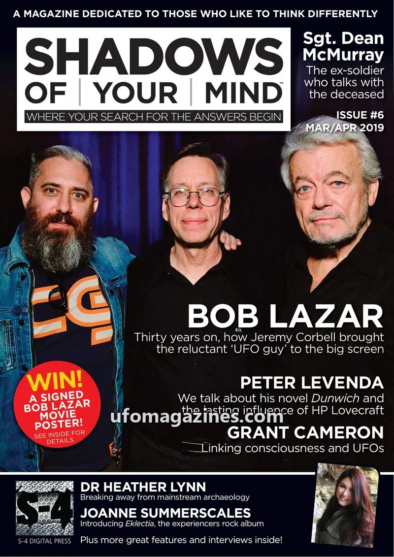 Cover of S-4 DIGITAL PRESS issue #6: SHADOWS OF YOUR MIND