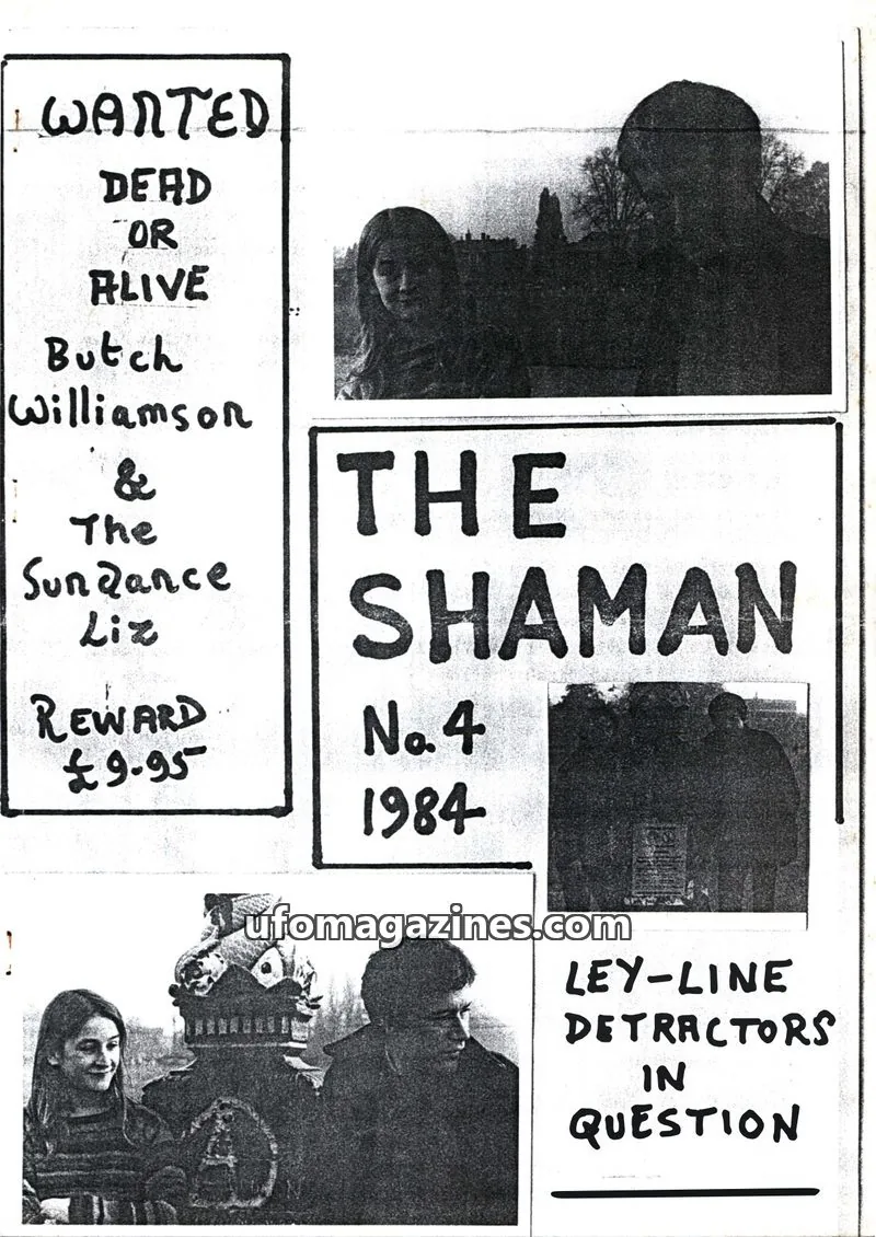 Cover of Shaman, The  (Paul Screeton) issue 4: THE SHAMAN