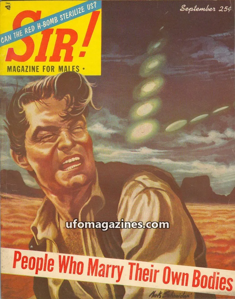 Cover of Sir issue September: SIR! MAGAZINE FOR MALES
