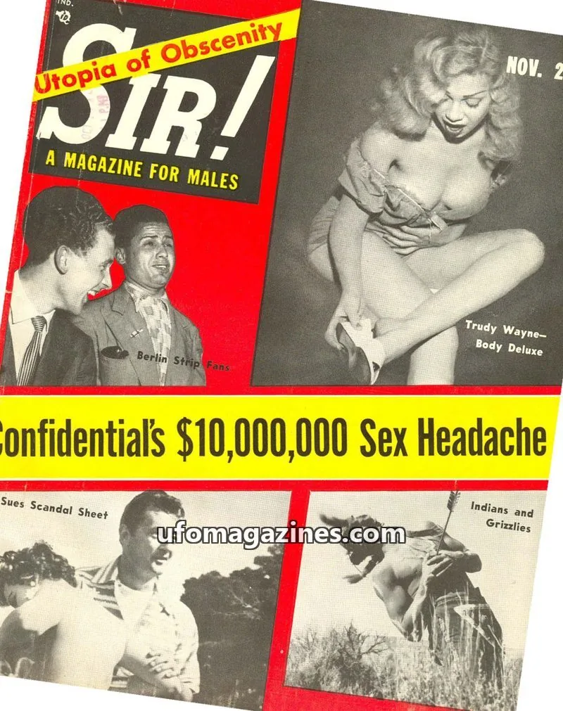 Cover of Sir issue NOV. 2: SIR!