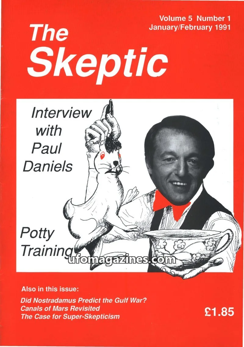Cover of Skeptic issue 1: The Skeptic
