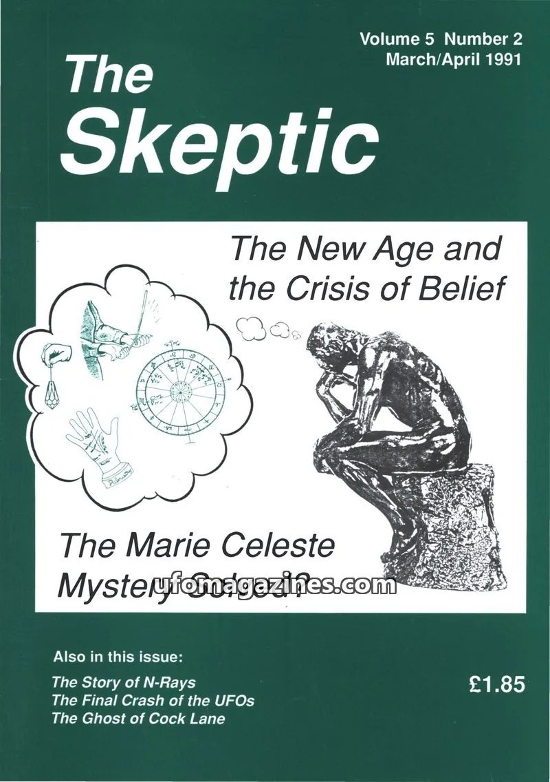 Cover of Skeptic issue Volume 5 Number 2: The Skeptic