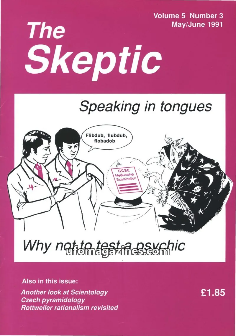 Cover of Skeptic issue Number 3: The Skeptic