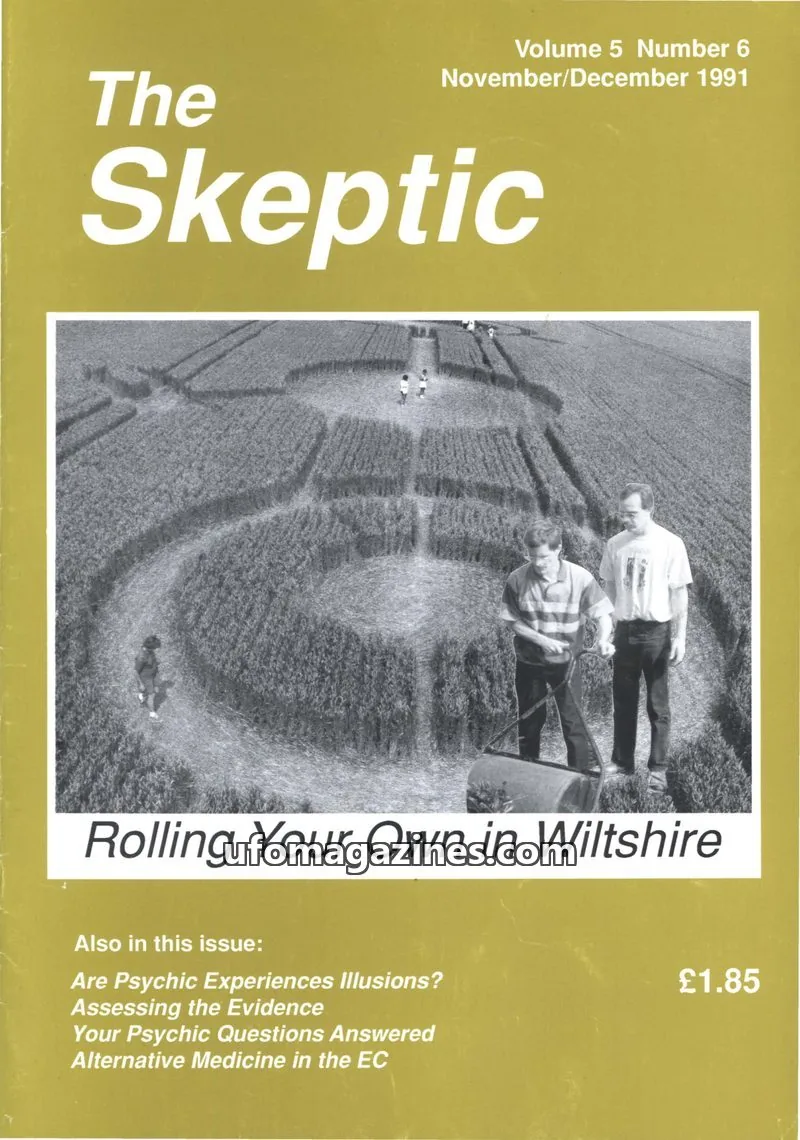 Cover of Skeptic issue Number 6: The Skeptic