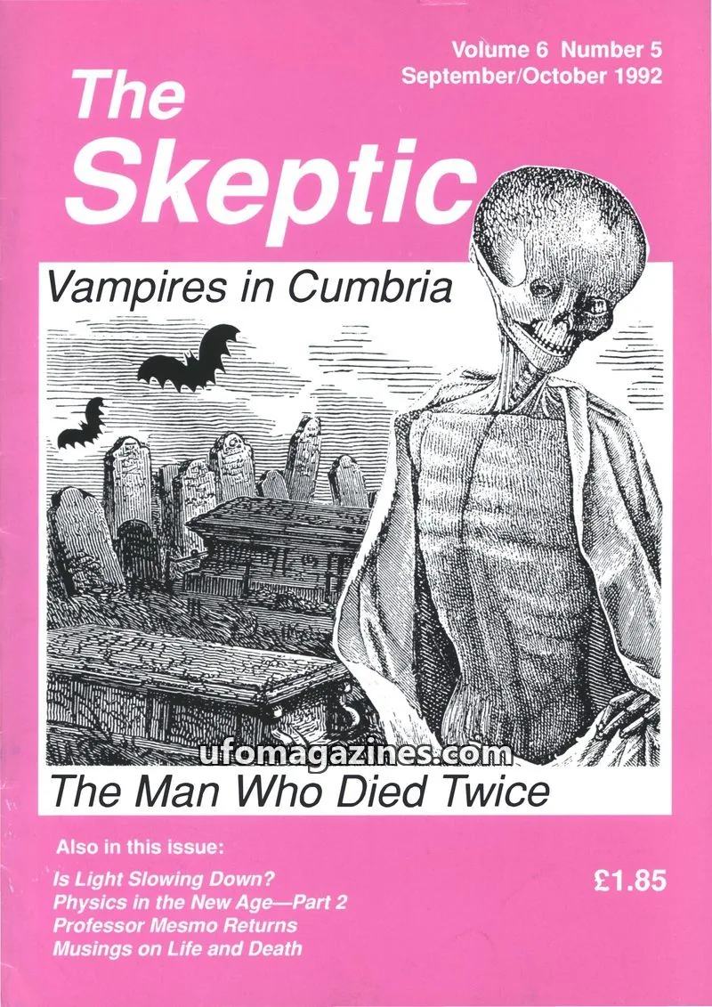 Cover of Skeptic issue Volume 6 Number 5: The Skeptic