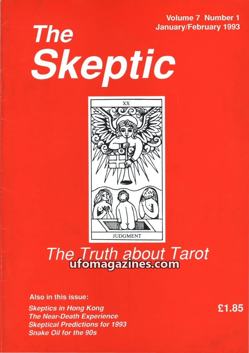 Cover of Skeptic issue 1: The Skeptic