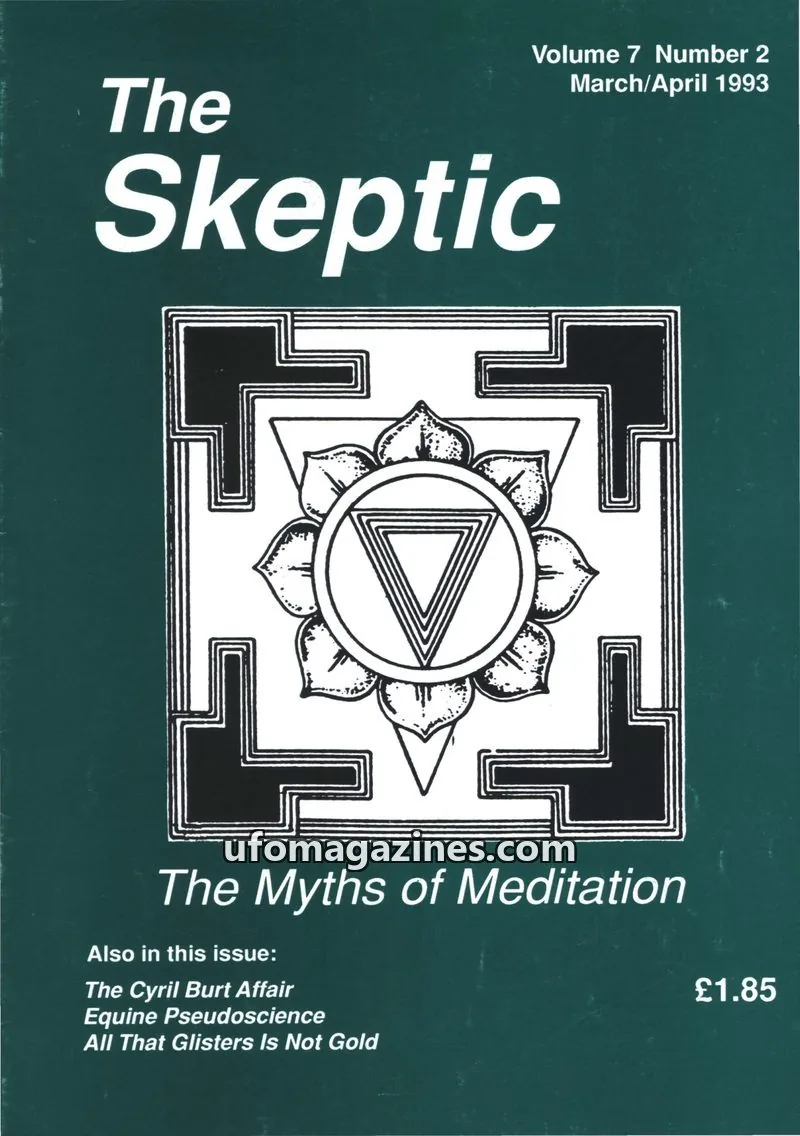 Cover of Skeptic issue Number 2: The Skeptic