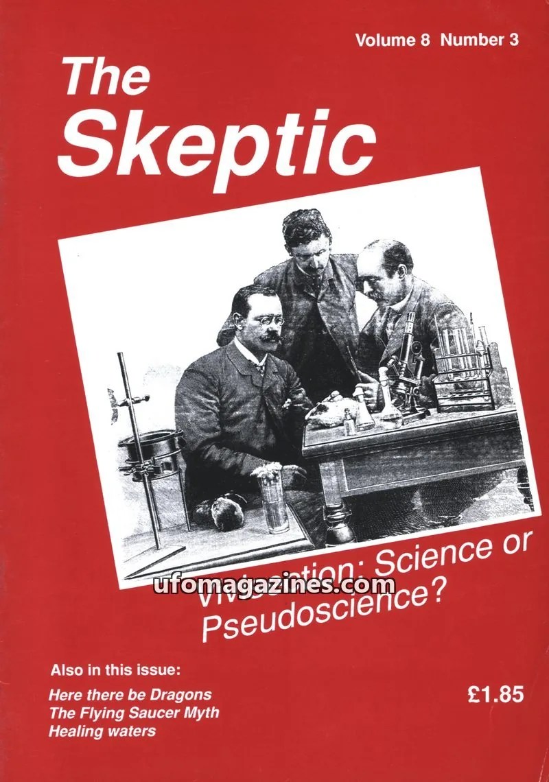 Cover of Skeptic issue Number 3: The Skeptic