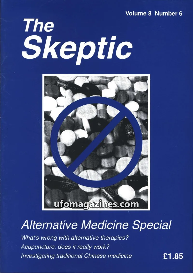 Cover of Skeptic issue Number 6: The Skeptic