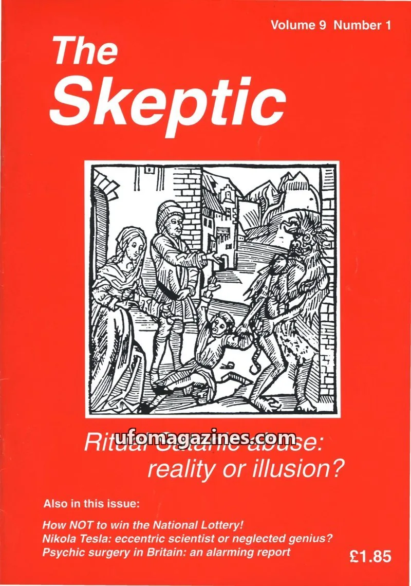 Cover of Skeptic issue Number 1: The Skeptic