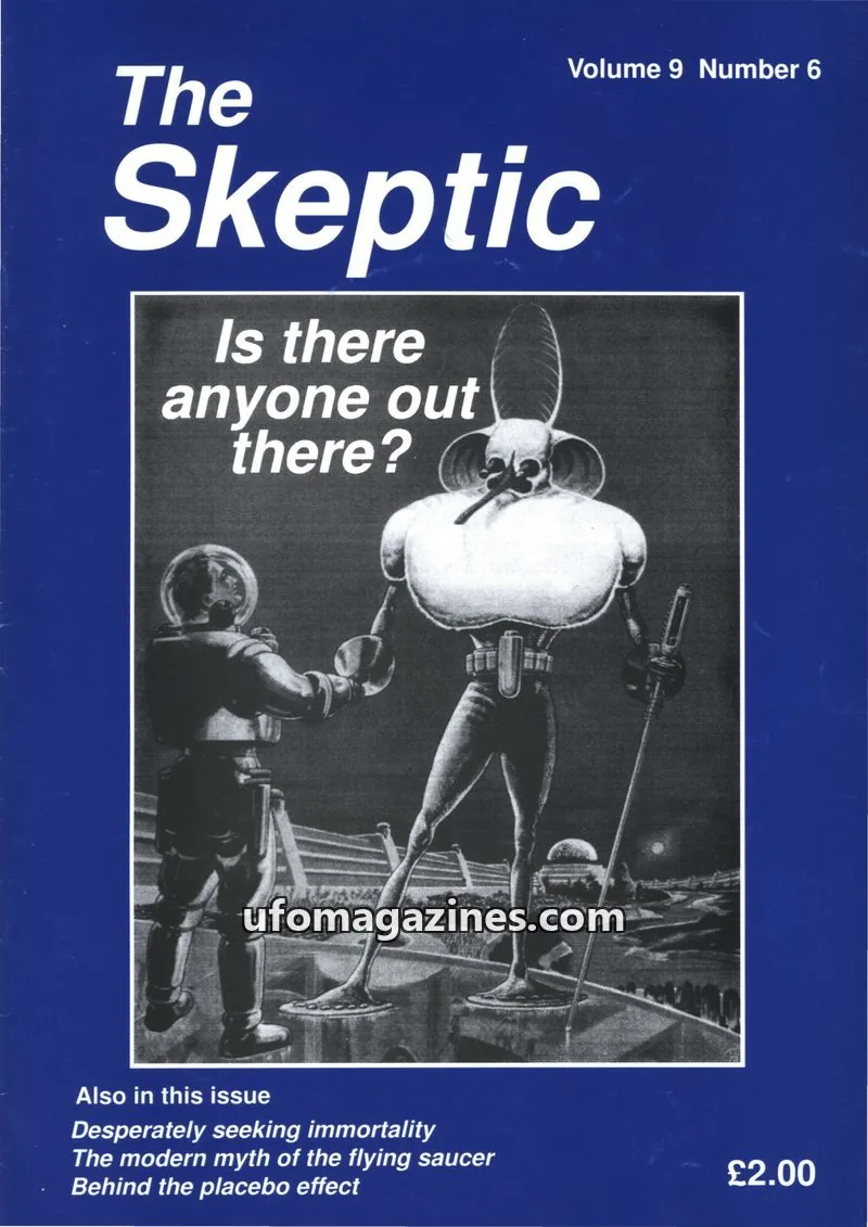 Cover of Skeptic issue Number 6: The Skeptic