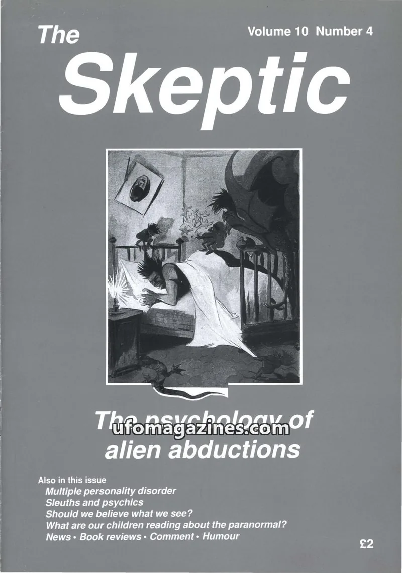 Cover of Skeptic issue Number 4: The Skeptic