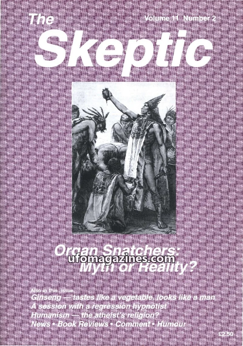 Cover of Skeptic issue 2: The Skeptic