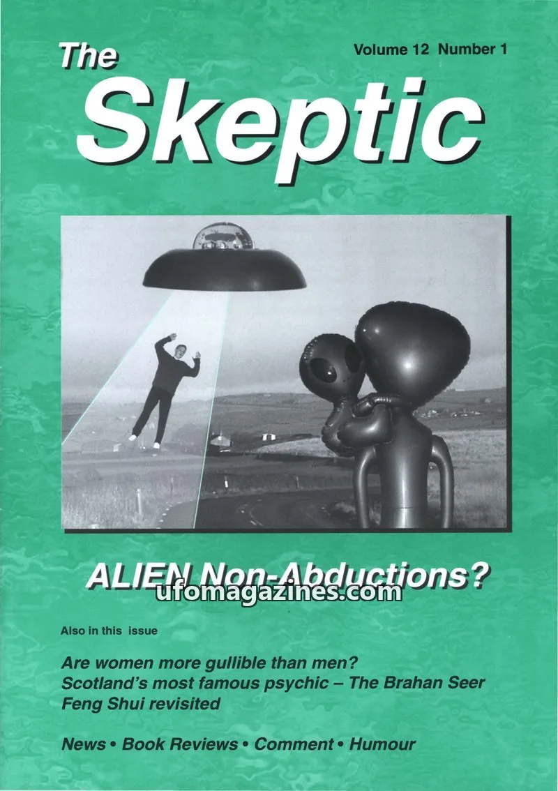Cover of Skeptic issue Number 1: The Skeptic