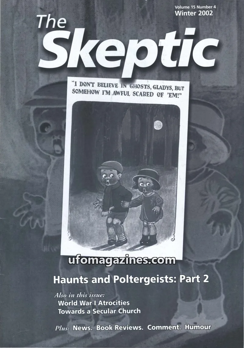 Cover of Skeptic issue 15.4: The Skeptic