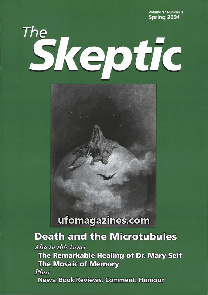Cover of Skeptic issue 17.1: The Skeptic