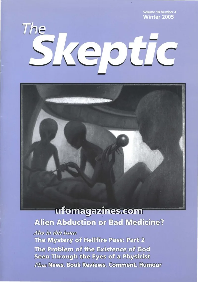 Cover of Skeptic issue Volume 18 Number 4: The Skeptic