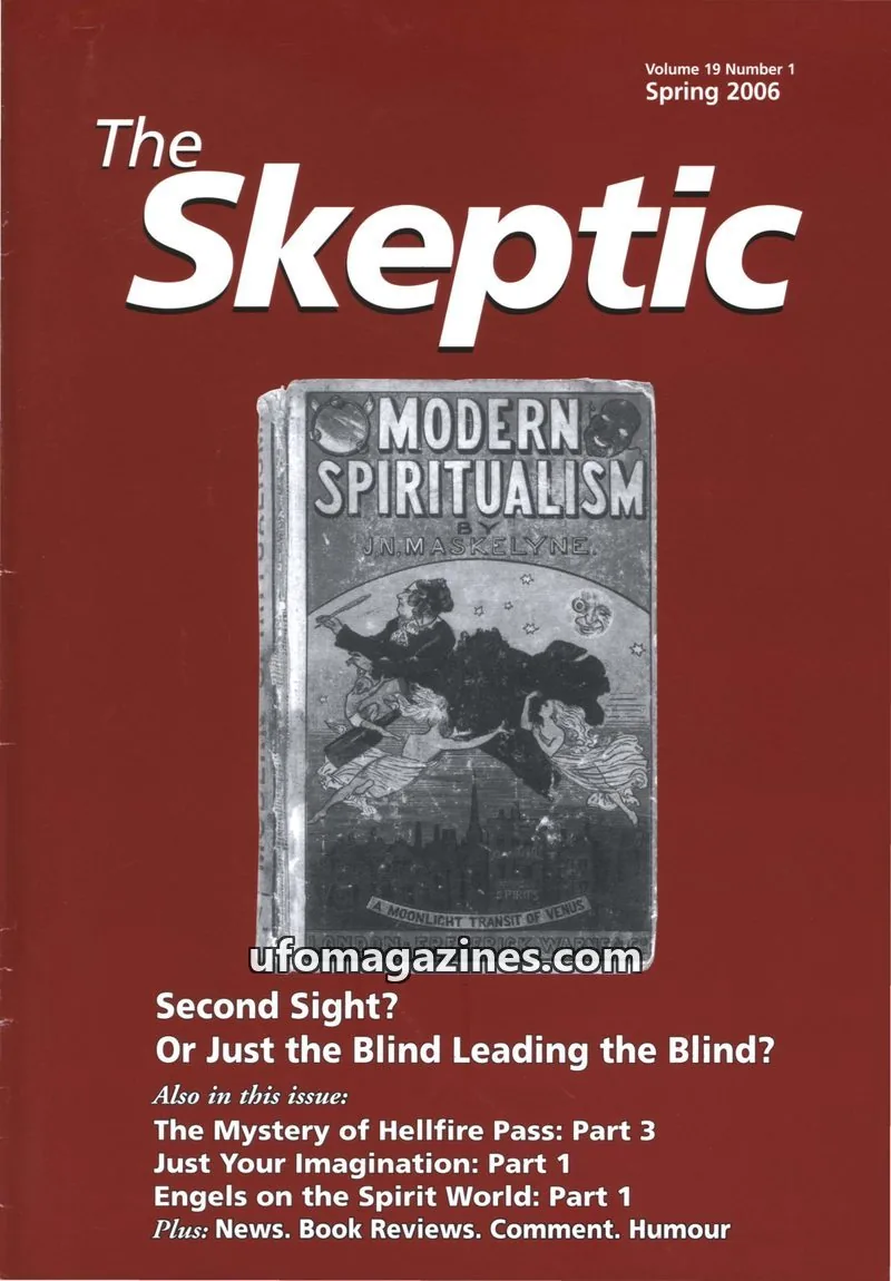 Cover of The Committee for the Scientific Investigation of Claims of the Paranormal issue 1: The Skeptic
