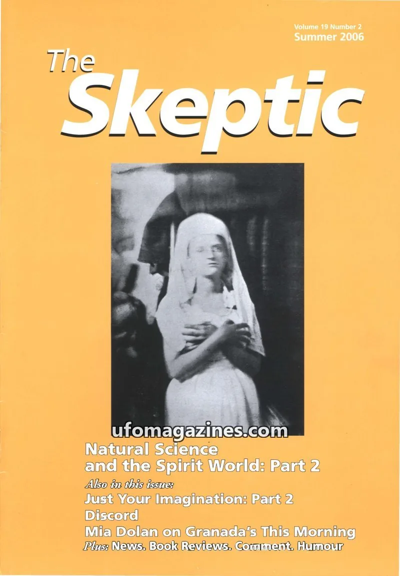 Cover of Skeptic issue Volume 19 Number 2: The Skeptic