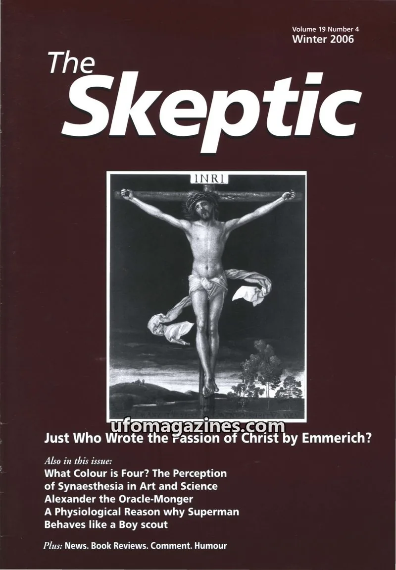 Cover of Skeptic issue 19.4: The Skeptic