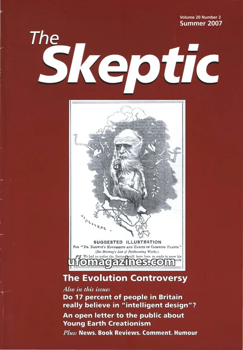 Cover of Skeptic issue Volume 20 Number 2: The Skeptic