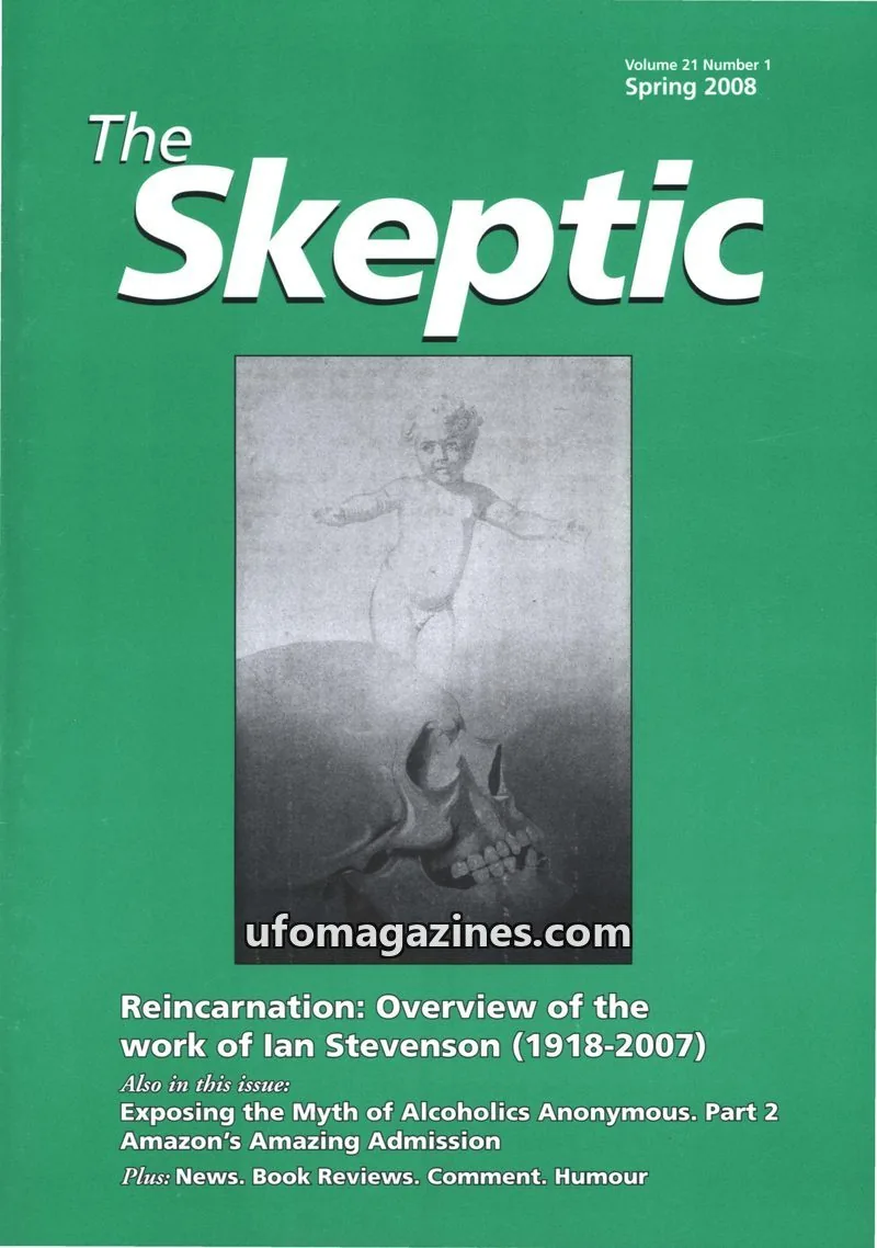 Cover of Skeptic issue Volume 21 Number 1: The Skeptic