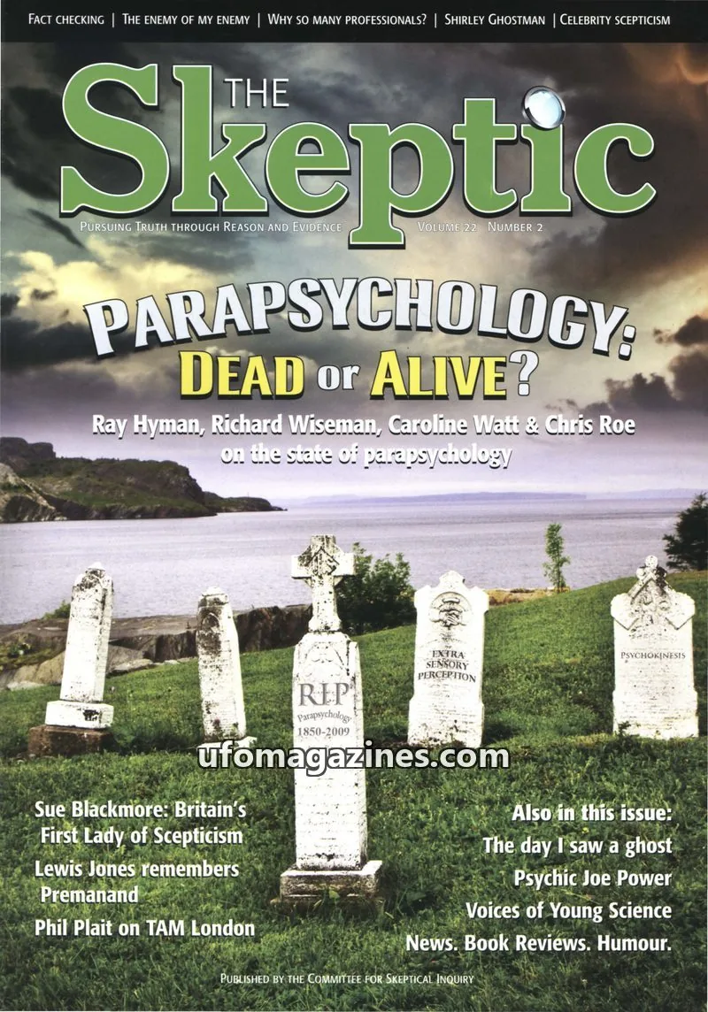 Cover of The Committee for Skeptical Inquiry issue 2: The Skeptic