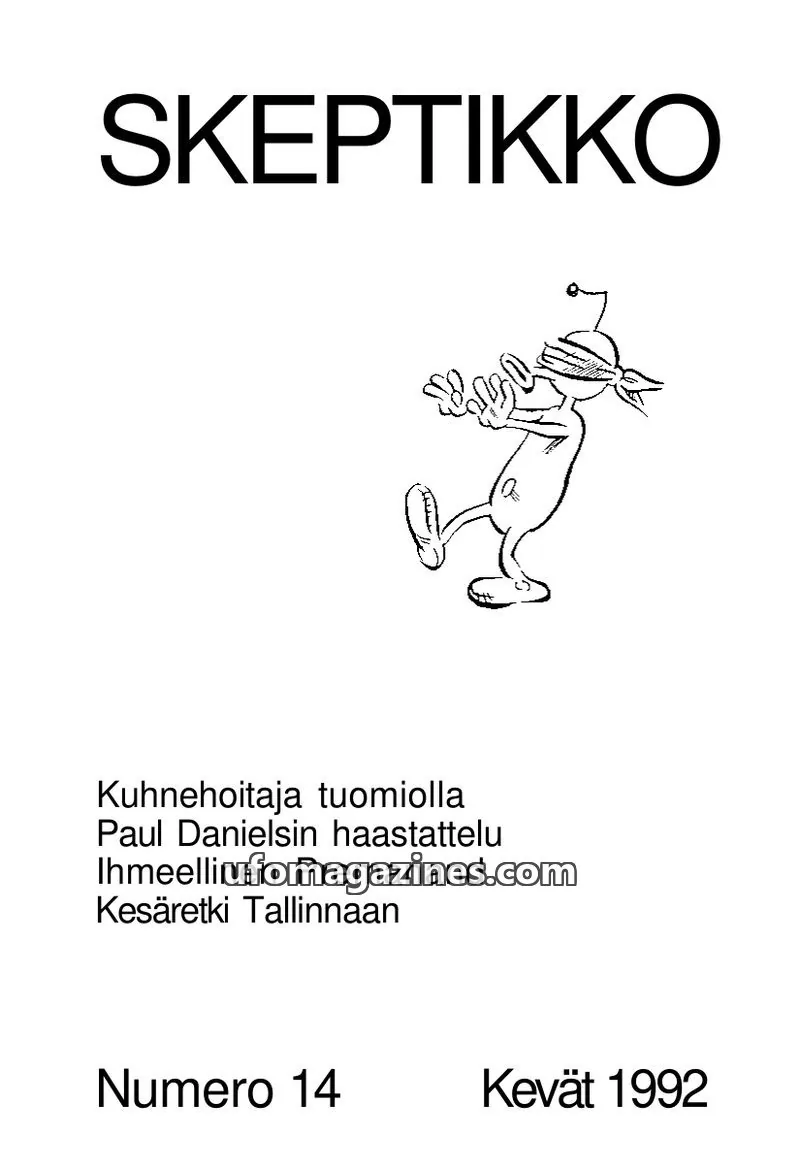 Cover of Skeptikko issue 14: SKEPTIKKO