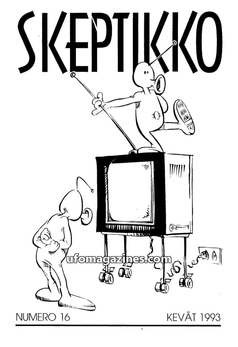 Cover of Skeptikko issue 16: SKEPTIKKO