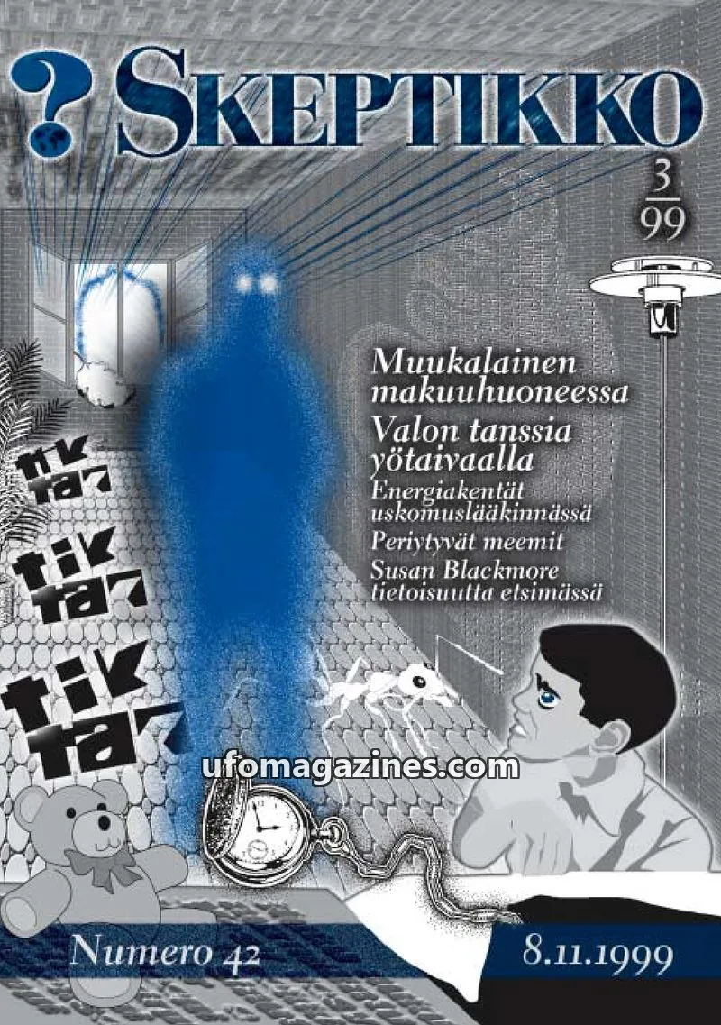 Cover of Skeptikko issue 3/99: SKEPTIKKO