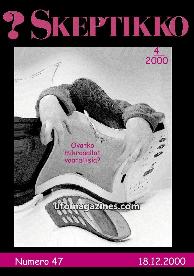 Cover of Skeptikko issue 4/2000: SKEPTIKKO