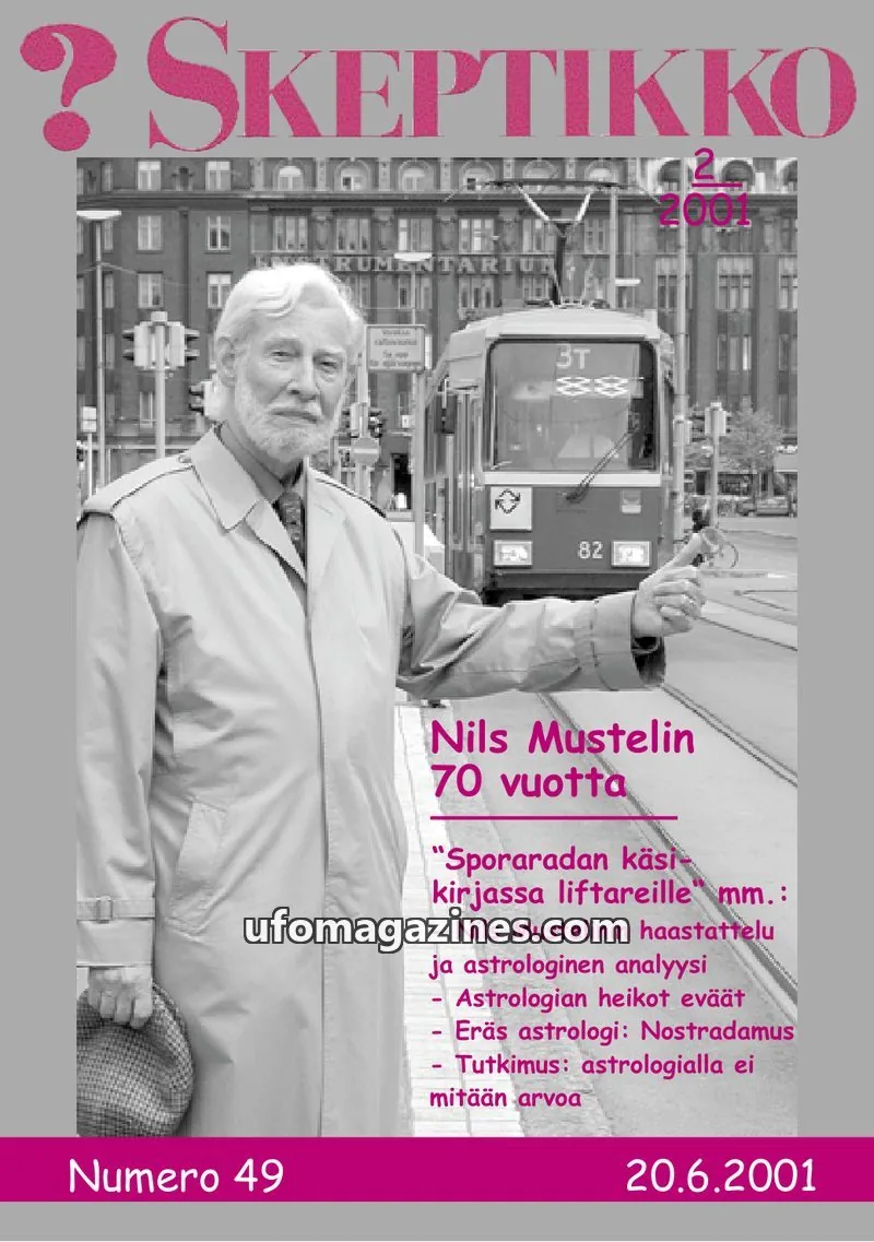 Cover of Skeptikko issue 49: Skeptikko