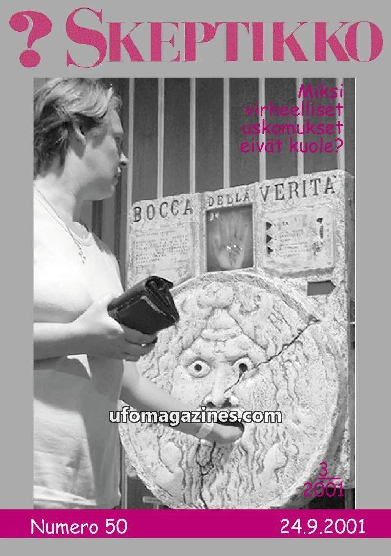 Cover of Skeptikko issue 50: SKEPTIKKO