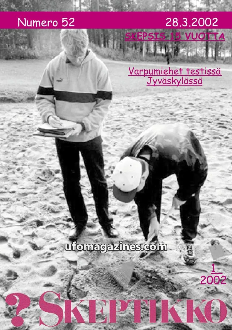 Cover of Skeptikko issue 52: Skeptikko